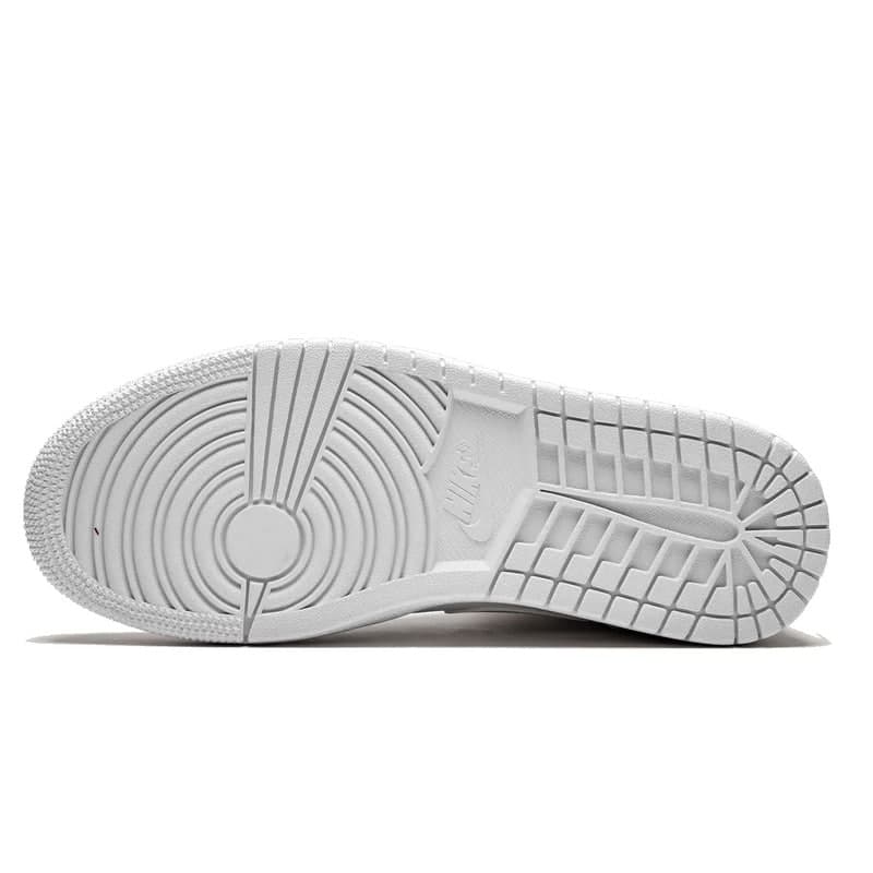 AIR JORDAN 1 MID TRIPLE WHITE