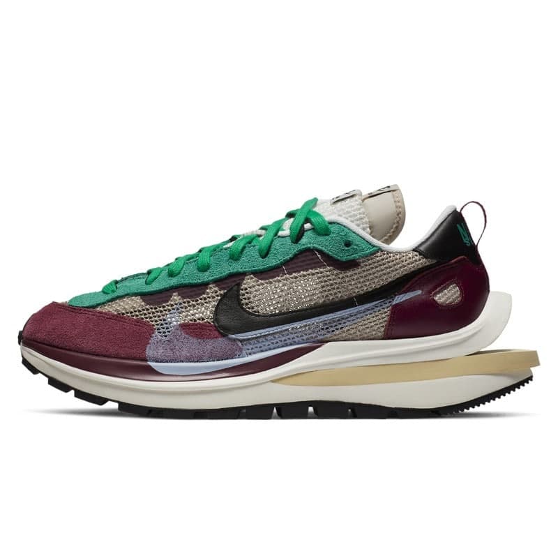 Nike Sacai Vaporwaffle Villain Red Neptune Green
