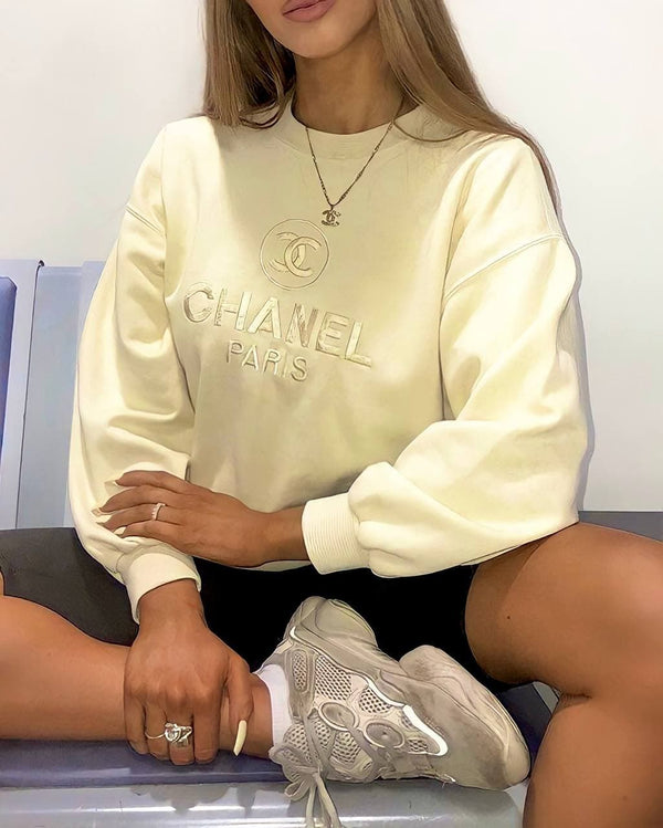 Vintage Chanel Bootleg Sweatshirt