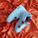 Air Jordan 4 Retro Metallic Red White University