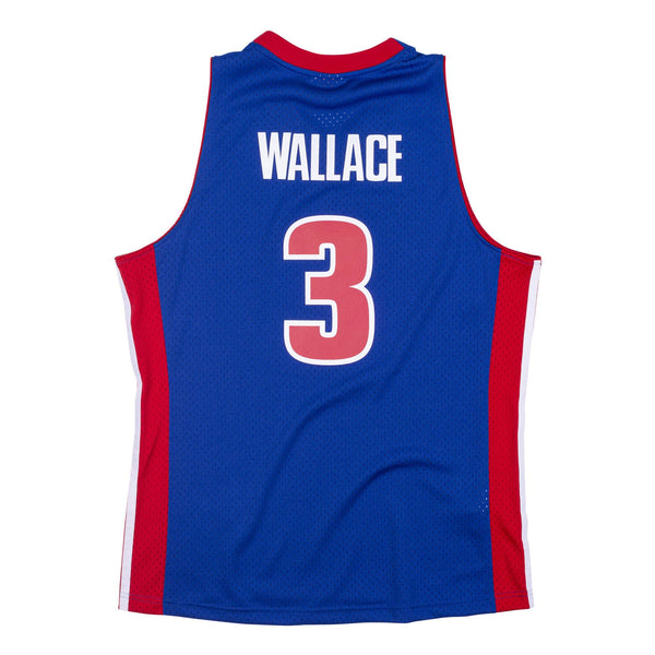 Rasheed Wallace Detroit Pistons Hardwood Classics Throwback Swingman Jersey