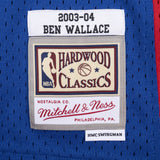 Rasheed Wallace Detroit Pistons Hardwood Classics Throwback Swingman Jersey