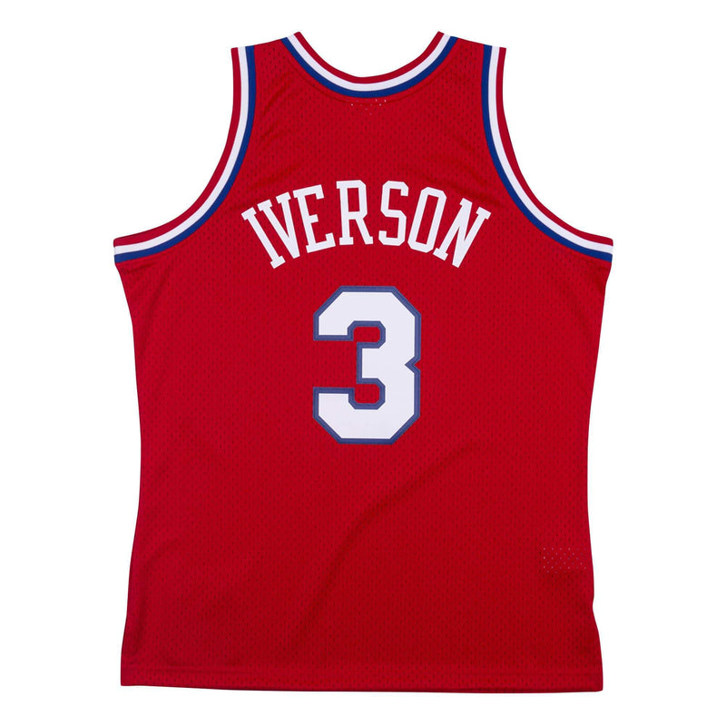 Allen Iverson Hardwood Classics Throwback Swingman Jersey