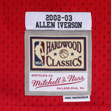 Allen Iverson Hardwood Classics Throwback Swingman Jersey