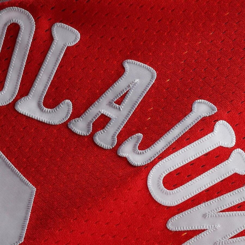 Hakeem Olajuwon Houston Rockets 1993-94 Hardwood Classics Swingman Jersey - Red