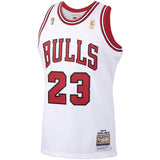 Michael Jordan Chicago Bulls 1996-97 Hardwood Classics Player Jersey - White