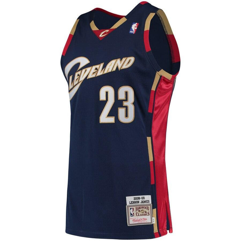 LeBron James Cleveland Cavaliers 2008/09 Hardwood Classics Jersey - Navy