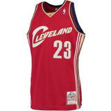 LeBron James Cleveland Cavaliers 2003-04 Hardwood Classics Rookie Jersey