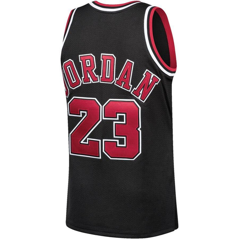 Michael Jordan Chicago Bulls 1997-98 Hardwood Classics Player Jersey - Black