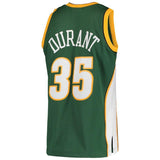 Kevin Durant Seattle SuperSonics Hardwood Classics 2007-08 Swingman Jersey - Green
