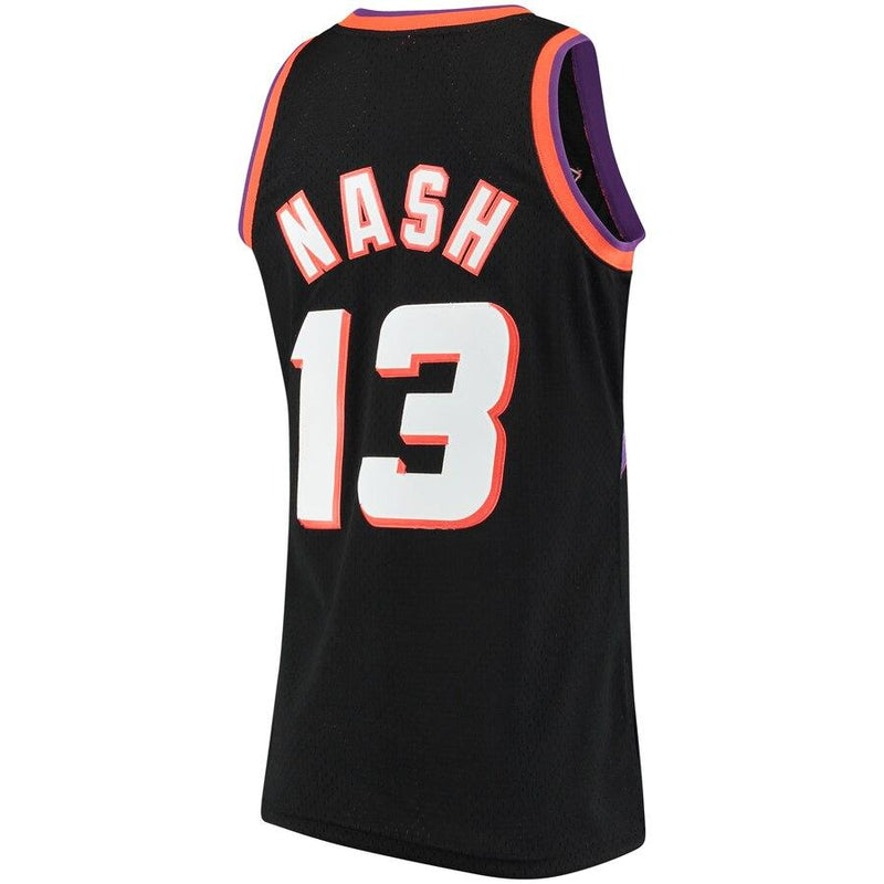 Steve Nash Phoenix Suns 1996-97 Hardwood Classics Swingman Jersey - Black