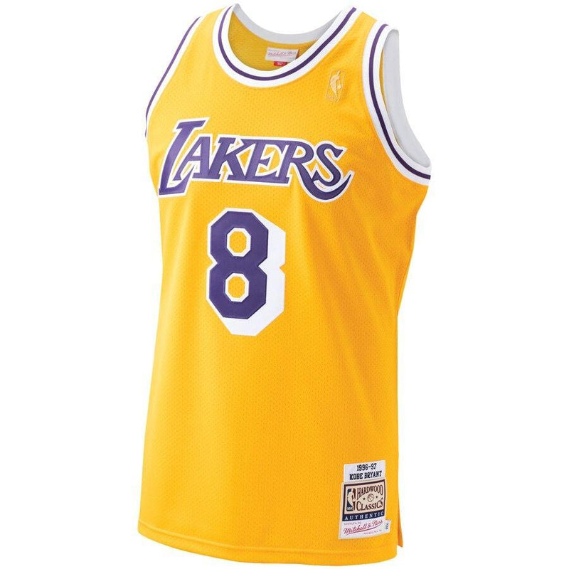 Kobe Bryant Los Angeles Lakers 1996-97 Hardwood Classics Player Jersey - Gold