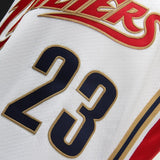 LeBron James Cleveland Cavaliers Hardwood Classics Rookie Jersey - White
