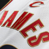 LeBron James Cleveland Cavaliers Hardwood Classics Rookie Jersey - White